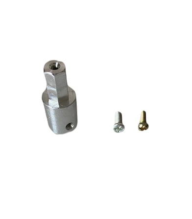 Altıgen Konnektörlü Alüminyum Motor Göbeği - 4mm - 4 Adet