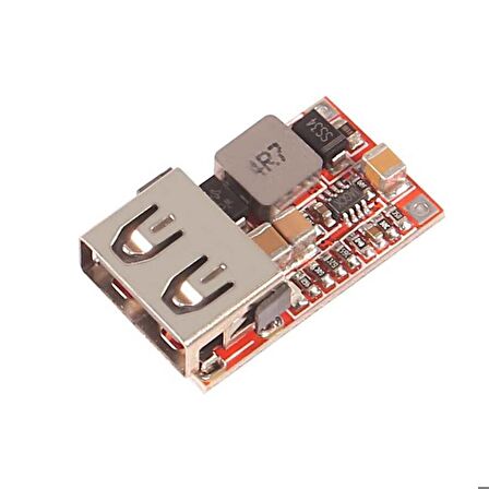 USB Telefon Şarj Cihazı DC-DC Düşürücü Modül 6, 24, 12, 24V to 5V 3A - %97.5 verimli