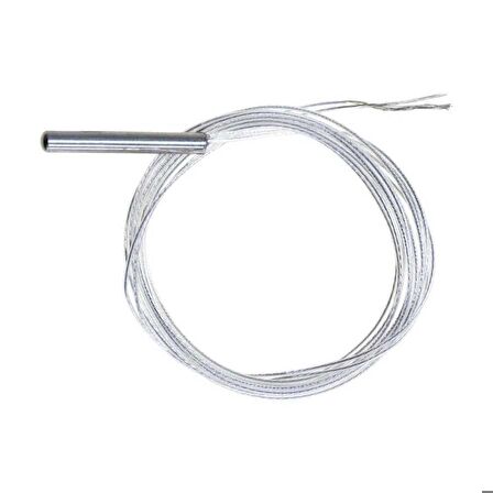 PT100 Platinum Dirençli Sıcaklık Sensörü - Sıcaklık Probu - 2 Kablo 1 Metre