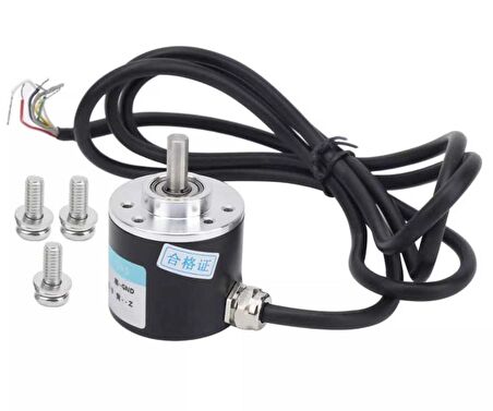 Artımlı Optik Döner Enkoder - 400 Darbe 5-24V/DC