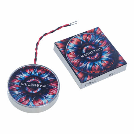 12V Elektromıknatıs - 25Kg Tutma Gücü
