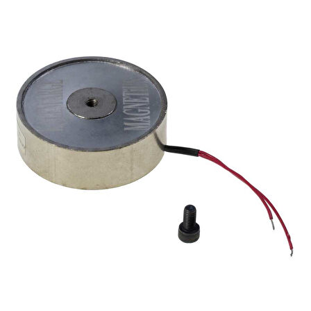 12V Elektromıknatıs - 15Kg Tutma Gücü