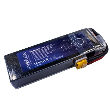 14.8V 4S Lipo Pil-Batarya 6200mAh 45C