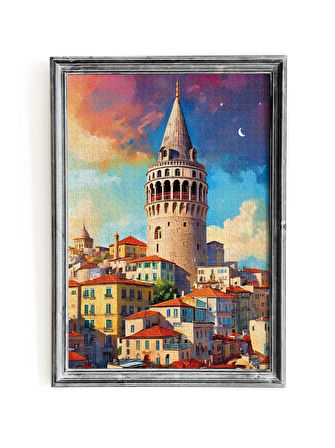 1000 Parça GALATA TOWER Puzzle  48 X 68 CM