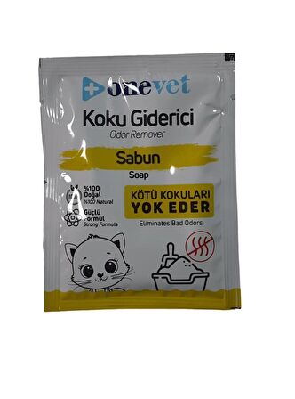 Onevet Kedi Kum Kokusu Giderici Sabun Kokulu 25 gr