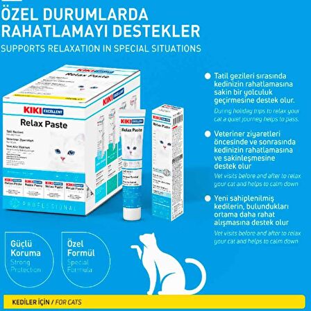 KIKI Excellent Kedi Relax Paste Macun 50 Gr