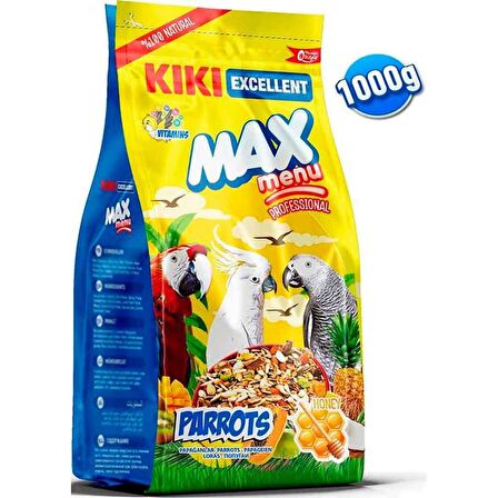 KIKI Excellent Max Menu Papağan Yemi 1 Kg