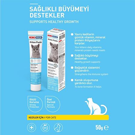 Kıkı Excellent Kedi Kitten Paste Macun 50 Gr. KC304