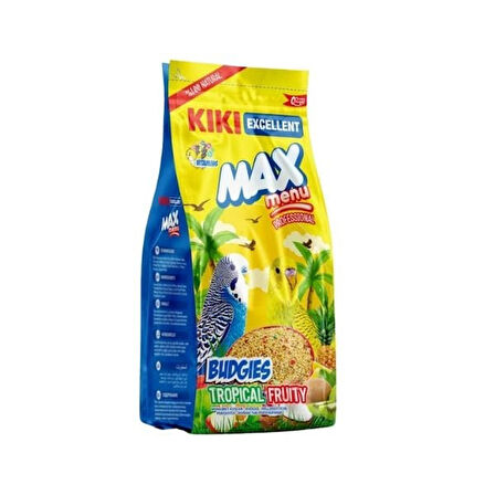 Kiki Excellent Max Menu Tropikal Meyveli Muhabbet Kuşu Yemi 500 Gr