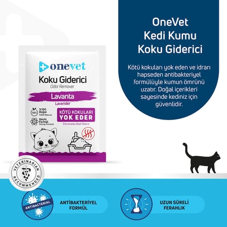Kedi Kumu Koku Giderici Lavantalı 15 Adet 25 Gr