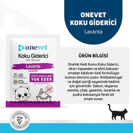 Kedi Kumu Koku Giderici Lavantalı 15 Adet 25 Gr
