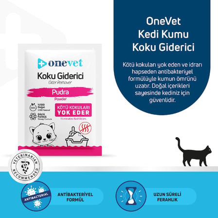 Kedi Kumu Koku Giderici Pudralı 15 Adet 25 Gr