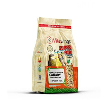 Vitawings Süper Mix Kanarya Kuş Yemi 400 Gr