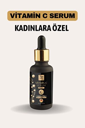 Kadın Vitamin C Leke Karşıtı Aydınlatıcı Ton Eşitleyici Kolajen 30 Ml Bakım Serumu