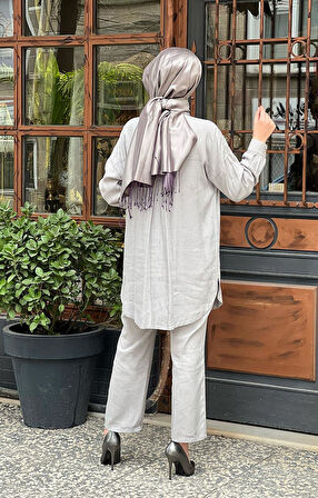 KAYRA Pantolonlu Takım KA-B24-16005 Gri