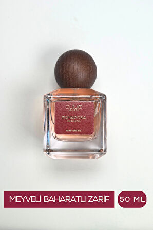 Pomarosa Edp Kadın Parfüm 50ml | Meyveli Ve Baharatlı | Nar, Erik, Pembe Biber, Zambak, Sedir, Misk