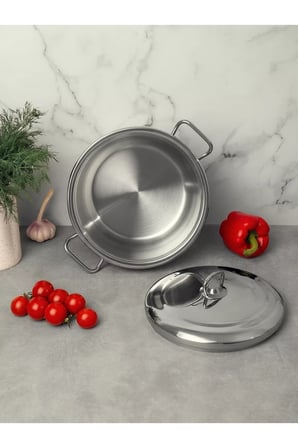 Masterchef 18 cm Derin Çelik Tencere - İndüksiyon Uyumlu
