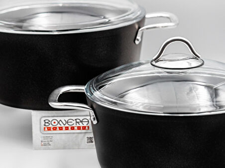 BONERA PRO-PLUS 20 CM TENCERE TİTANYUM