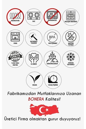 Montella Vivo Granit Tencere Krep Tava Seti 5 Parça (18-22-26-28cm) - Cam Kapaklı