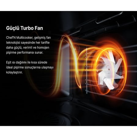 MF 5010 B 50 Lt Beyaz Mini Fırın Turbo Pişirme Özelliği ile Hızlı ve Verimli Pişirme