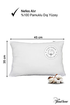 Sıvı Geçirmez Bebek Yastığı, Antialerjik, %100 Pamuklu, Boncuk Silikon, 250Gr
