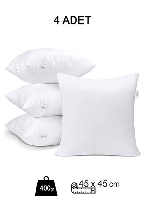 4 Adet Kırlent Iç Yastık Premium 400 Gr