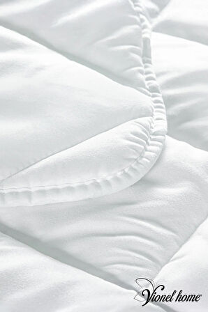 Ecotermo Tek Kişilik Microfiber Antialerjik Silikon Yorgan | Çeyizlik | Otel Yorganı | 155x215 Cm