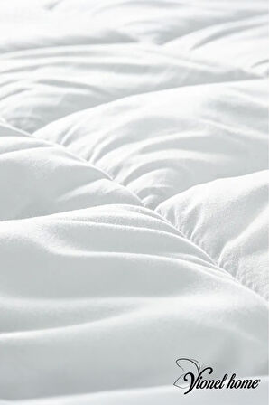 Ecotermo Tek Kişilik Microfiber Antialerjik Silikon Yorgan | Çeyizlik | Otel Yorganı | 155x215 Cm