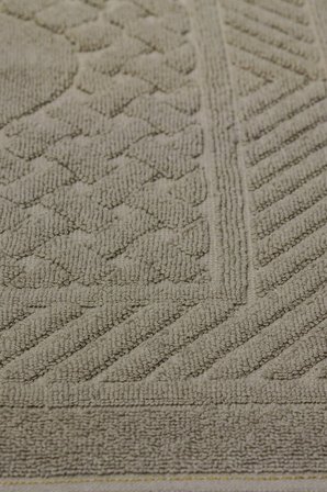 Pamuklu Ayak Havlusu | 3’lü Paket | Havlu Paspas Seti | Banyo Paspası | Otel Serisi | 50x70 cm