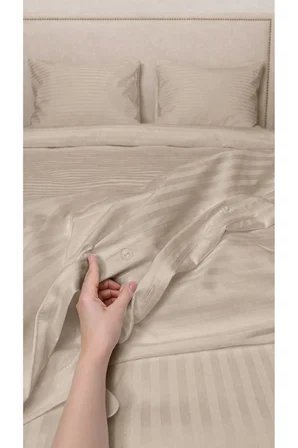 Çift Kişilik %100 Pamuk Saten Nevresim Seti | Premium Seri | 8 Renk Seçeneği (200x220)