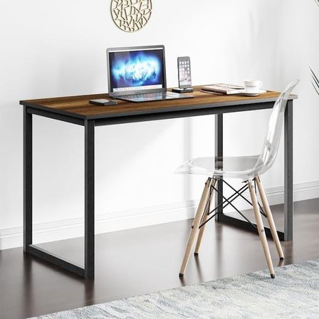 Ceramical 120 cm Çalışma Masası - Barok Ceviz