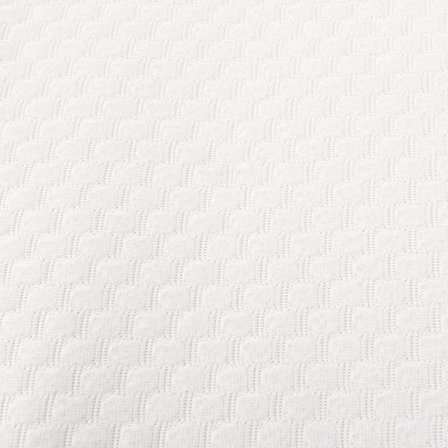 Evidea Soft Minik Kapitoneli Tek Kişilik Sıvı Geçirmez Lastikli Alez - Beyaz - 100x200 cm