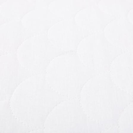 Evidea Soft Dalga Kapitoneli Fitted Çift Kişilik Alez - Beyaz - 160x200 cm