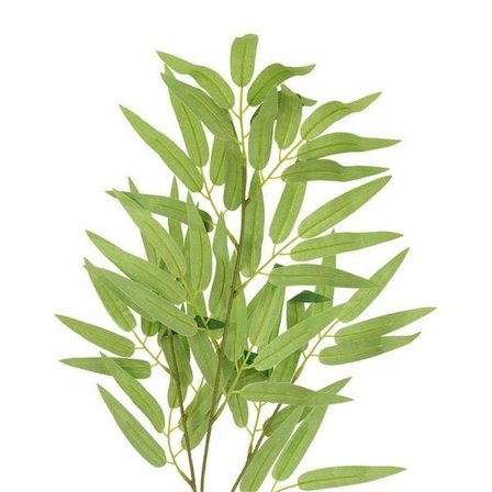 Evidea Deco Yapay Bamboo Yaprağı - Yeşil - 64 cm