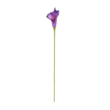 Evidea Deco Yapay Zambak Çiçeği - Mor - 60 cm
