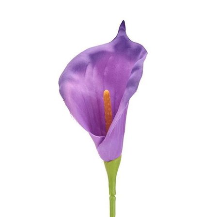 Evidea Deco Yapay Zambak Çiçeği - Mor - 60 cm