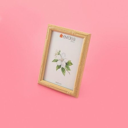 Evidea Deco Natürel Çerçeve - Açık Kahverengi - 15x21 cm