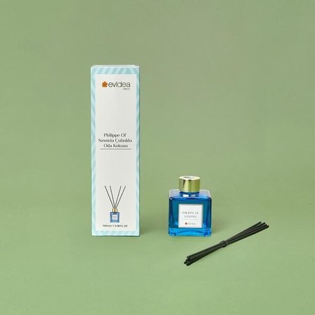 Evidea Deco Philippe Of Saxonia Çubuklu Oda Kokusu - Mavi - 100 ml