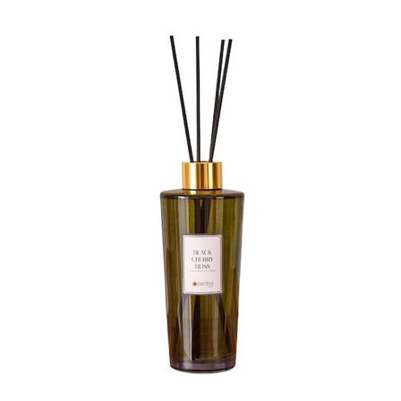 Evidea Deco Black Cherry Bliss Çubuklu Oda Kokusu - Füme - 200 ml