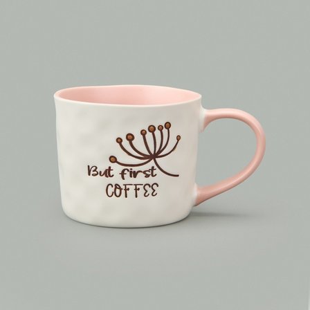 Evidea Kitchen It's Coffee Time Kupa - Renkli - 415 ml
