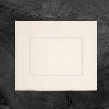 Evidea Soft Pete 2'li Banyo Paspası - Beyaz - 60x100 cm + 50x60 cm