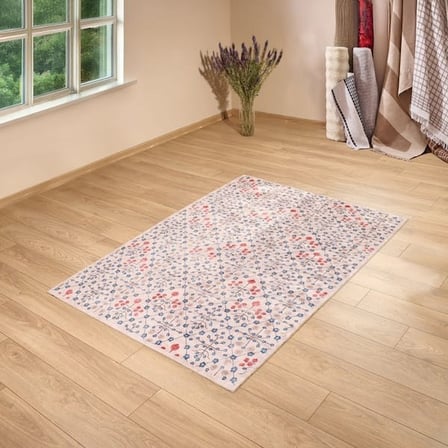 Evidea Soft Pjanta Makine Halısı - Ekru - 160x230 cm