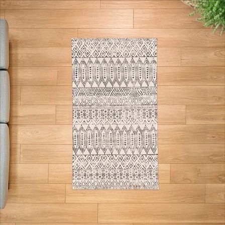 Evidea Soft Fiord Kilim - Ekru - 80x150 cm