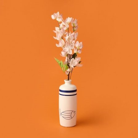 Evidea Deco Enkianthus Yapay Çiçek - Pembe - 87 cm