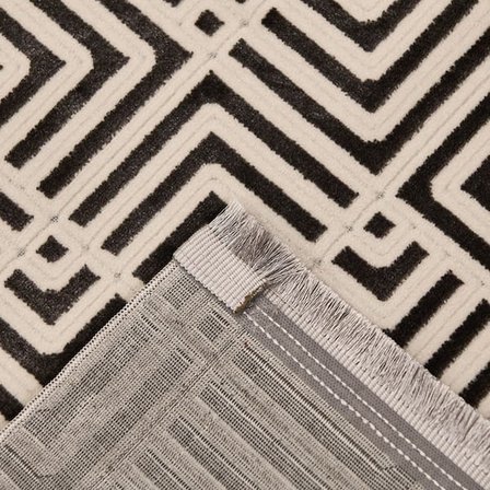 Evidea Soft Vulga Halı - Antrasit - 80x150 cm