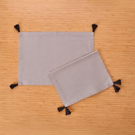 Evidea Soft Anthracite 2'li Amerikan Servis - Antrasit - 35x50 cm