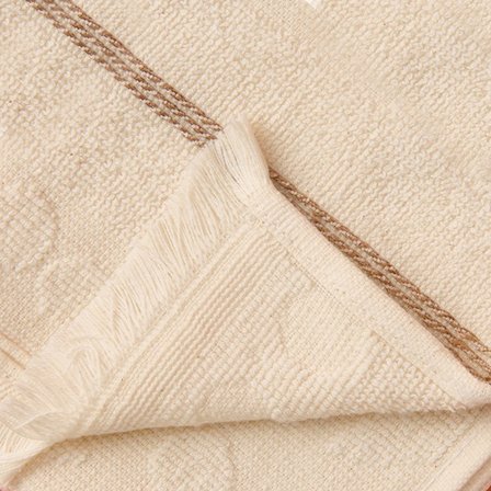 Evidea Soft Zeleno El Havlusu - Krem - 30x50 cm