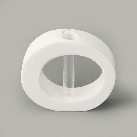 Evidea Deco Solid Dekor - Beyaz - 13 cm
