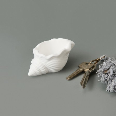 Evidea Deco Nautilius Dekor - Beyaz - 10 cm