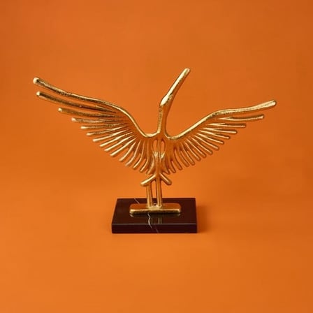 Evidea Deco Uccello Dekor - Gold - 30 cm
